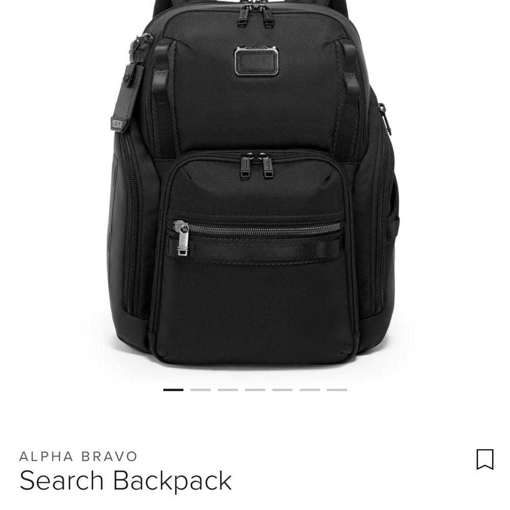 Mens Less then 1 year old Tumi Search Backpack. Perfect condition!!